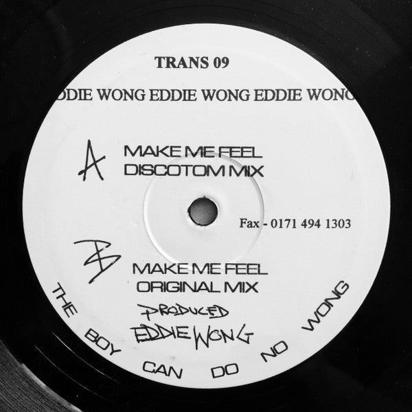 Eddie Wong : Make Me Feel (10")