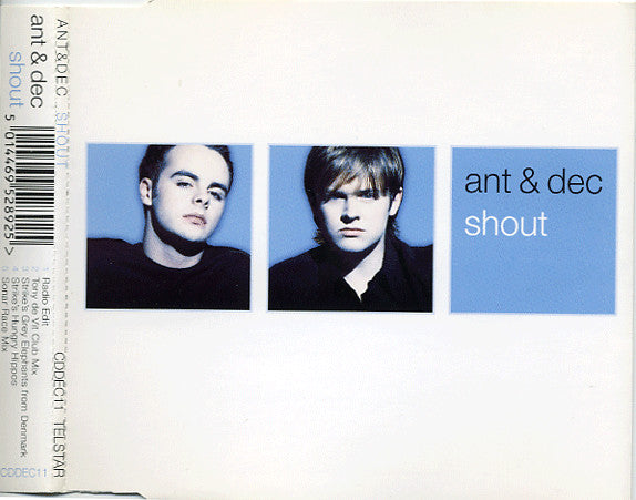Ant & Dec : Shout (CD, Single)