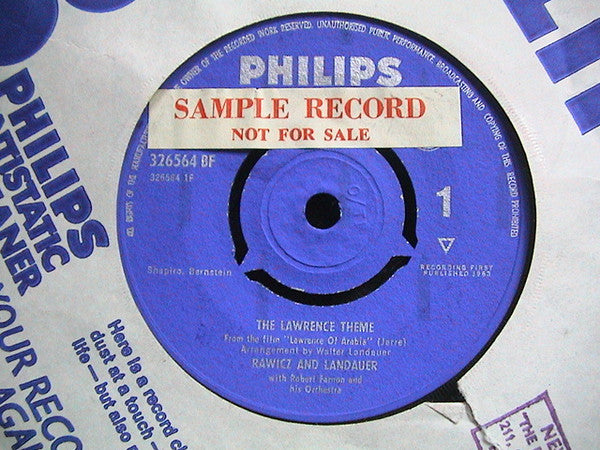 Rawicz & Landauer : The Lawrence Theme (7", Single)