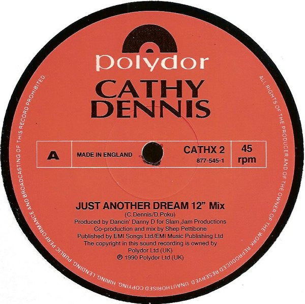 Cathy Dennis : Just Another Dream (12", Single, RE)