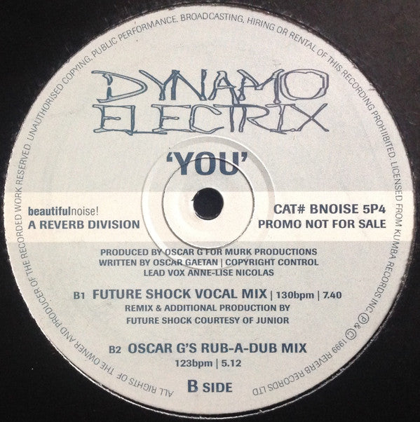 Dynamo Electrix : You (12", Promo)