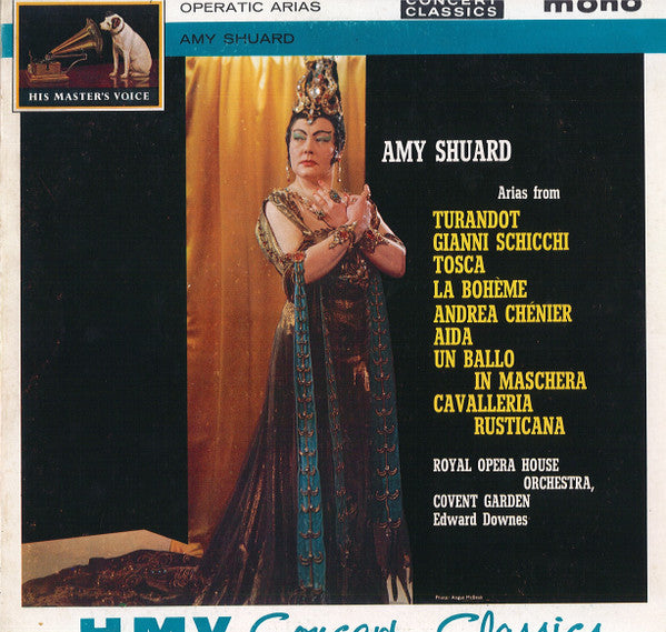 Amy Shuard : Operatic Arias (LP, Album, Mono, Club)