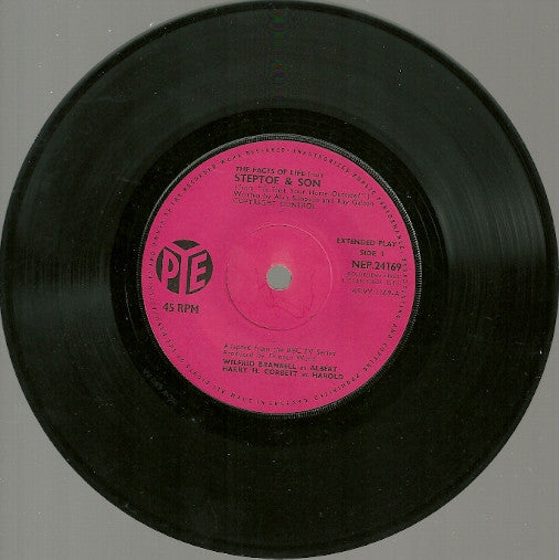 Wilfrid Brambell And Harry H. Corbett : The Facts Of Life From Steptoe & Son (7", EP, Mono, Sol)