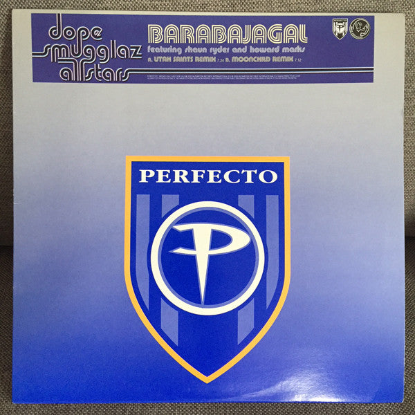 Dope Smugglaz Featuring Shaun Ryder and Howard Marks : Barabajagal (12", Promo)