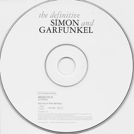 Simon & Garfunkel : The Definitive Simon And Garfunkel (CD, Comp, RP)