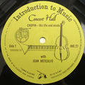 Jean Metcalfe : Chopin - His Life And Music (10")