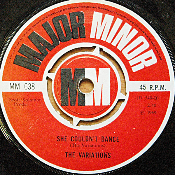The Variations (8) : Crimson And Clover (7", Single)