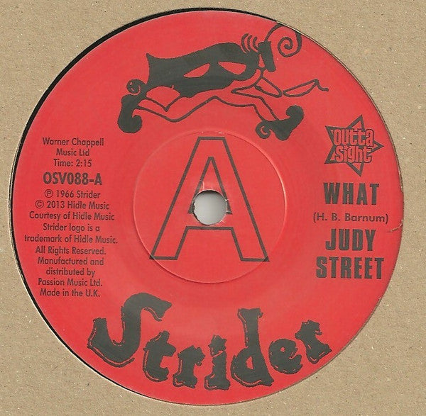 Judy Street / Tina Mason : What (7", Single, Sol)
