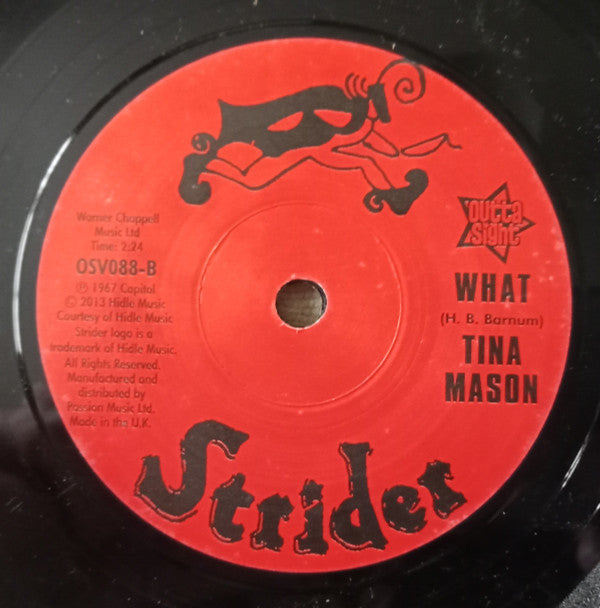 Judy Street / Tina Mason : What (7", Single, Sol)