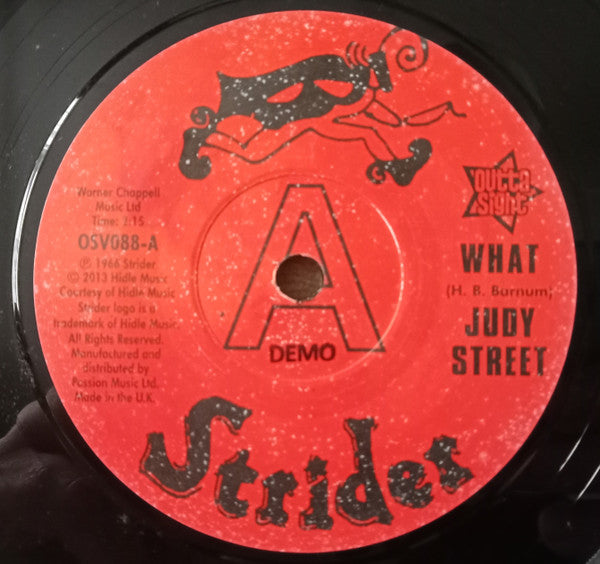 Judy Street / Tina Mason : What (7", Single, Sol)