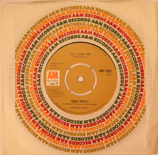 Chris Montez : The More I See You  (7", RE)