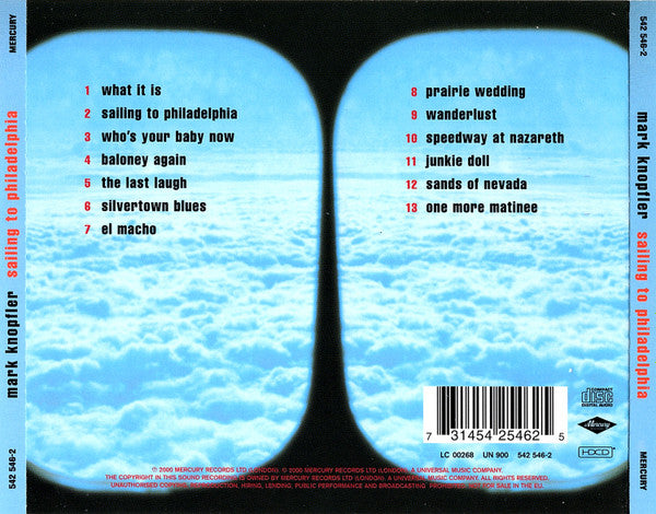 Mark Knopfler : Sailing To Philadelphia (HDCD, Album)