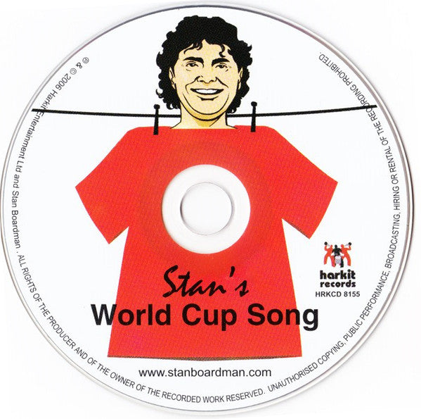 Stan Boardman : Stan's World Cup Song (CD, Single)