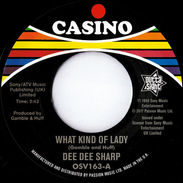 Dee Dee Sharp : What Kind Of Lady / The Bottle Or Me (7", RM)