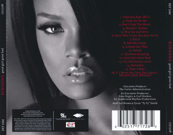 Rihanna : Good Girl Gone Bad (CD, Album, RE, Rel)