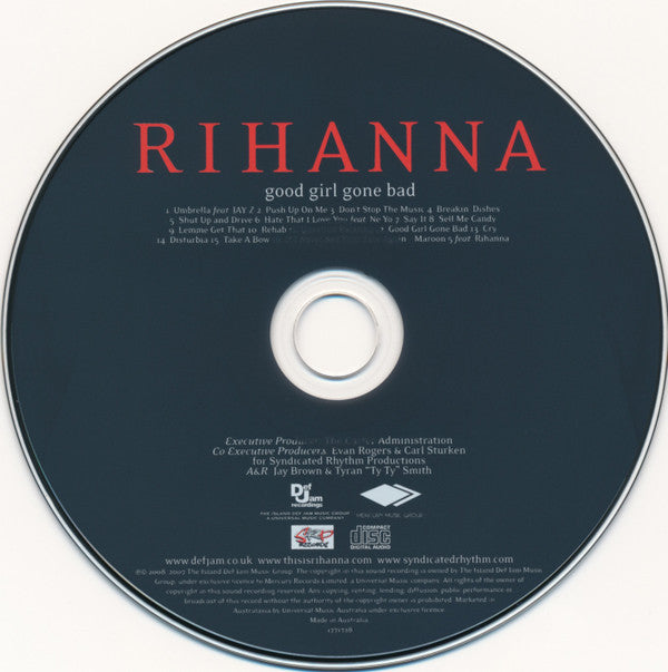 Rihanna : Good Girl Gone Bad (CD, Album, RE, Rel)