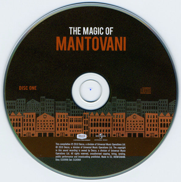 Mantovani : The Magic Of Mantovani (2xCD, Comp)