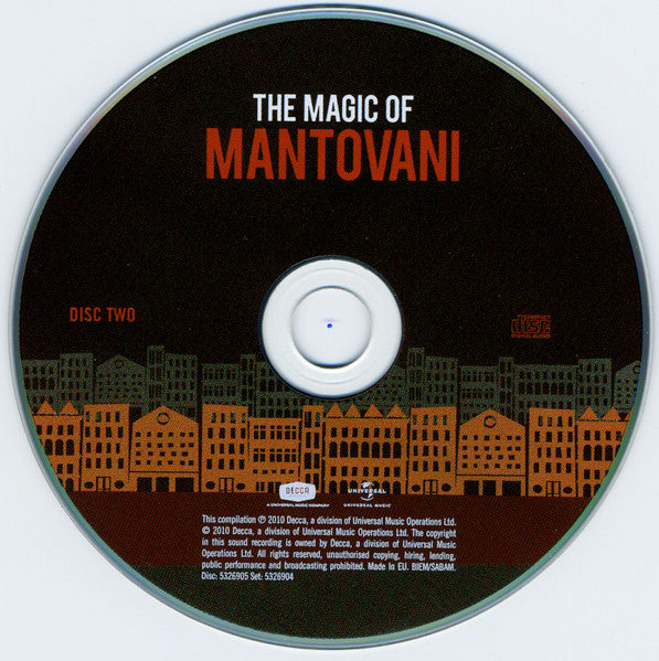 Mantovani : The Magic Of Mantovani (2xCD, Comp)
