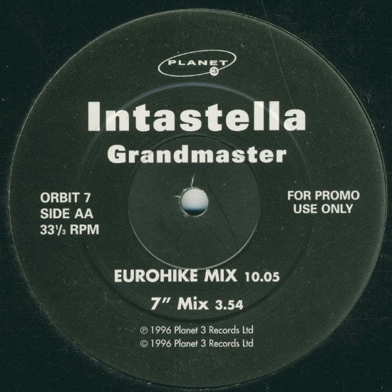 Intastella : Grandmaster (12", Promo)