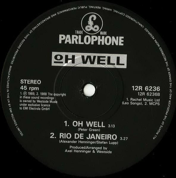Oh Well : Oh Well (Remix) (12")