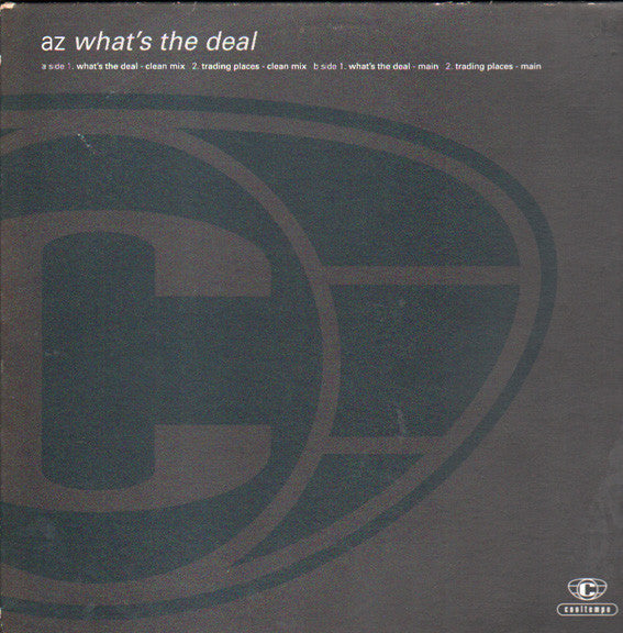 AZ : What's The Deal (12", Promo)