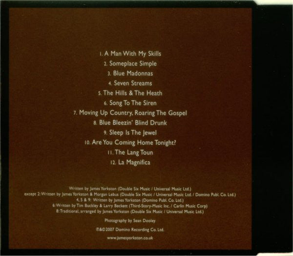 James Yorkston : Roaring The Gospel (CD, Comp, Promo)