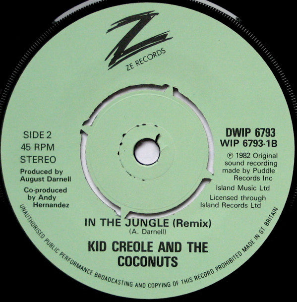 Kid Creole And The Coconuts : Stool Pigeon (2x7", Single)