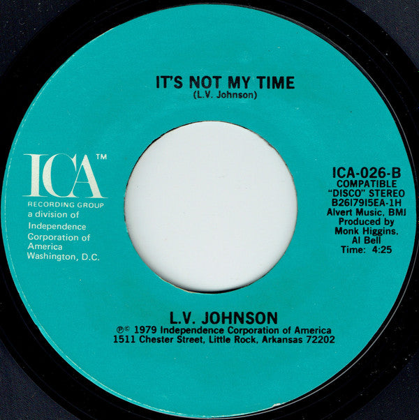 L. V. Johnson : Let Yourself Go (7", Single, Styrene)