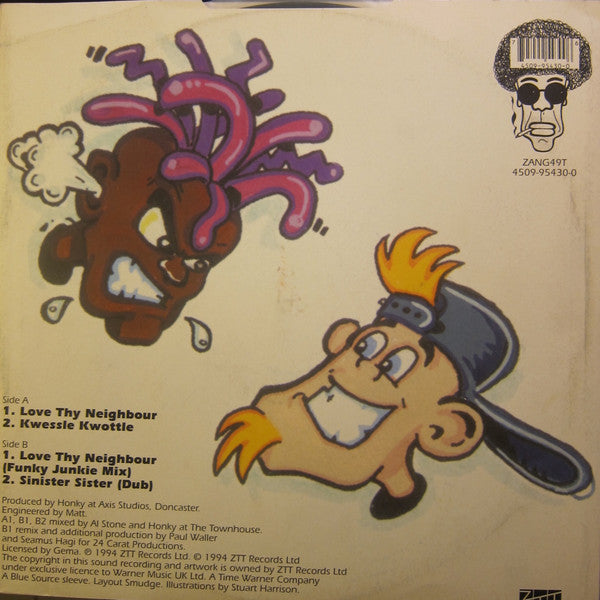 Honky : Love Thy Neighbour (12")