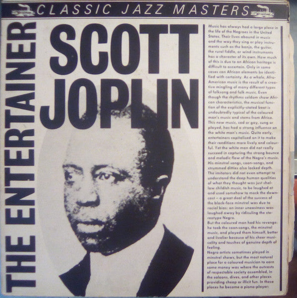 Scott Joplin : The Entertainer  (LP)