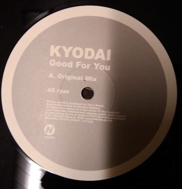 Kyodai : Good For You (12")