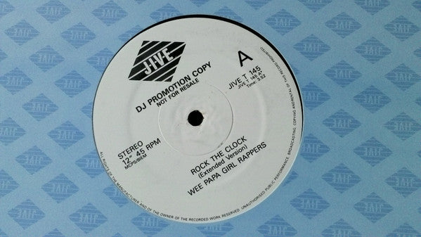 Wee Papa Girl Rappers : Rock The Clock (12", Promo)