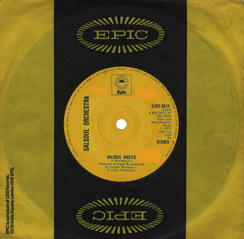 The Salsoul Orchestra : Salsoul Hustle (7", Single, Sol)