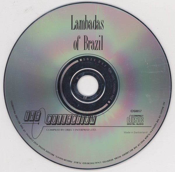 Various : Lambadas Of Brazil (CD, Comp)