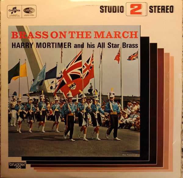 The Grand Massed Bands Of Fairey, Foden's And City Of Coventry : Brass On The March (LP, Album)