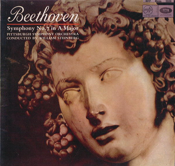 Ludwig van Beethoven, Pittsburgh Symphony Orchestra, William Steinberg : Symphony No. 7 In A Major, Op. 92 (LP, Album, Mono)
