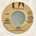Lea Roberts : I Know (7", Single)