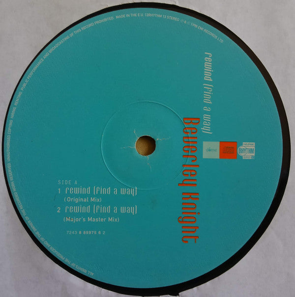 Beverley Knight : Rewind (Find A Way) (12")