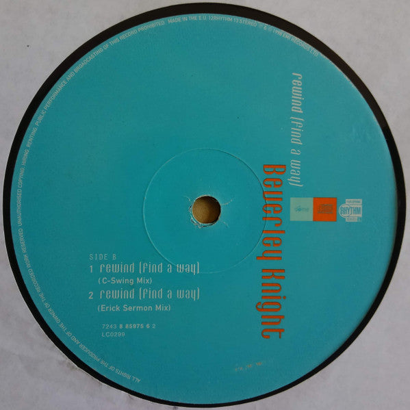 Beverley Knight : Rewind (Find A Way) (12")