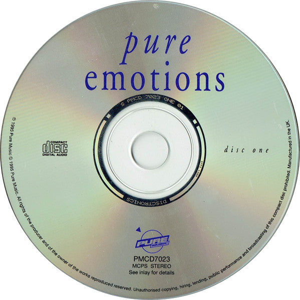 Unknown Artist : Pure Emotions (2xCD, Comp)