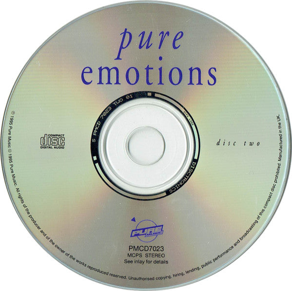 Unknown Artist : Pure Emotions (2xCD, Comp)