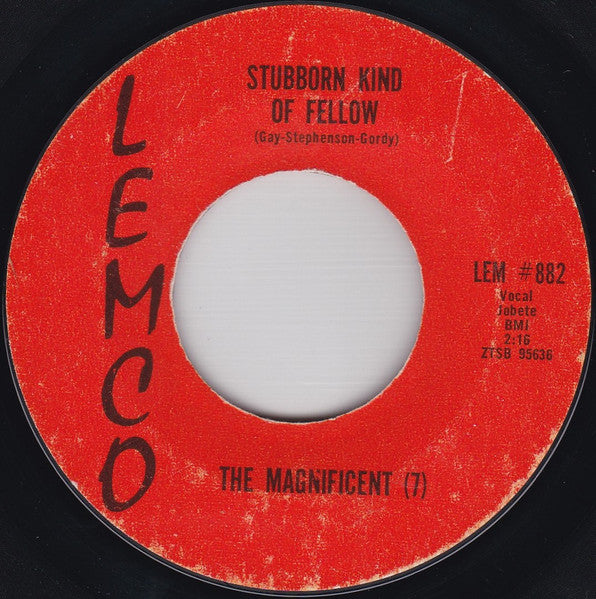 The Magnificent 7 (2) : Stubborn Kind Of Fellow / In Mist And Rain (7", Single)