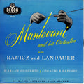 Mantovani And His Orchestra With Rawicz & Landauer : Warsaw Concerto / Cornish Rhapsody (7", EP, Fou)