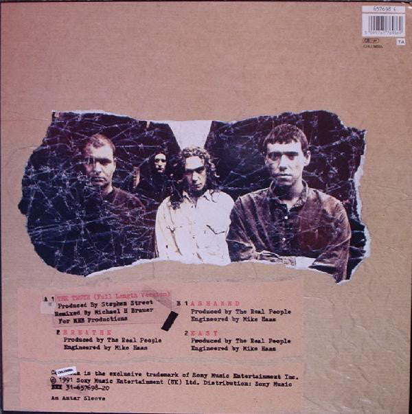 The Real People : The Truth (12", Single, RE)