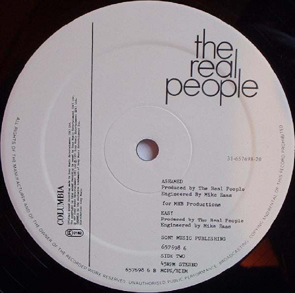 The Real People : The Truth (12", Single, RE)