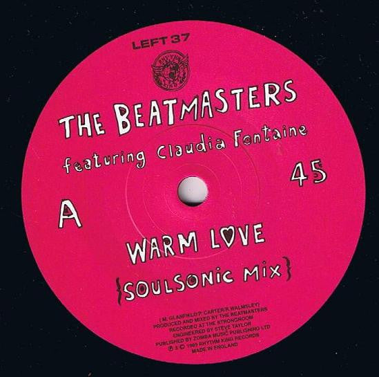 The Beatmasters Featuring Claudia Fontaine : Warm Love (7", Single)