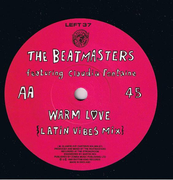 The Beatmasters Featuring Claudia Fontaine : Warm Love (7", Single)