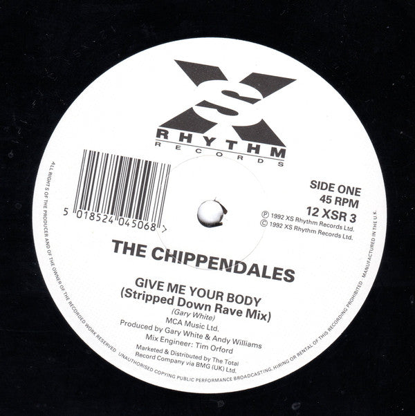 Chippendales : Give Me Your Body (12")
