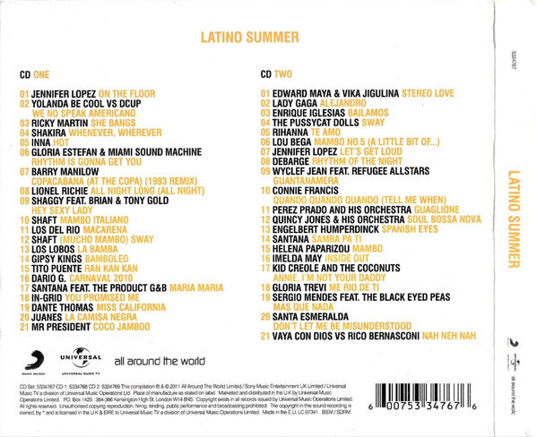 Various : Latino Summer (2xCD, Comp)