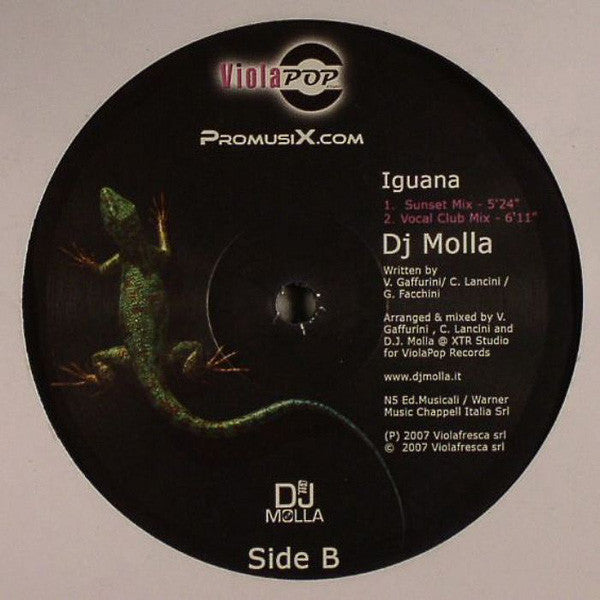 DJ Molla : Iguana (12")